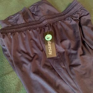 Mens polyester lounge pants NWT